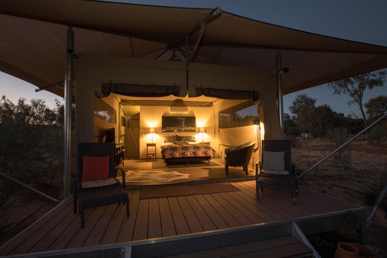 Squeakywindmill Boutique Tent B&B Alice Springs Bagian luar foto
