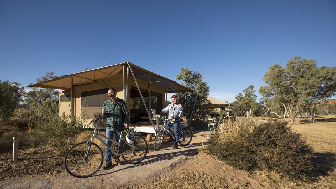 Squeakywindmill Boutique Tent B&B Alice Springs Bagian luar foto